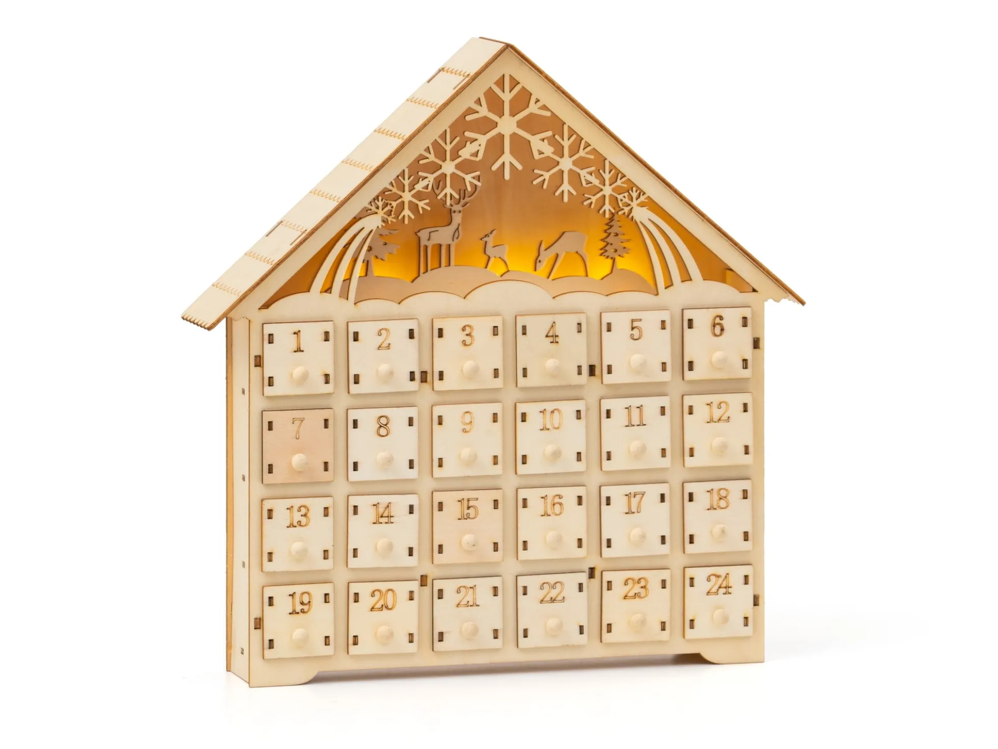 Adventskalender Aus Holz - Spralla