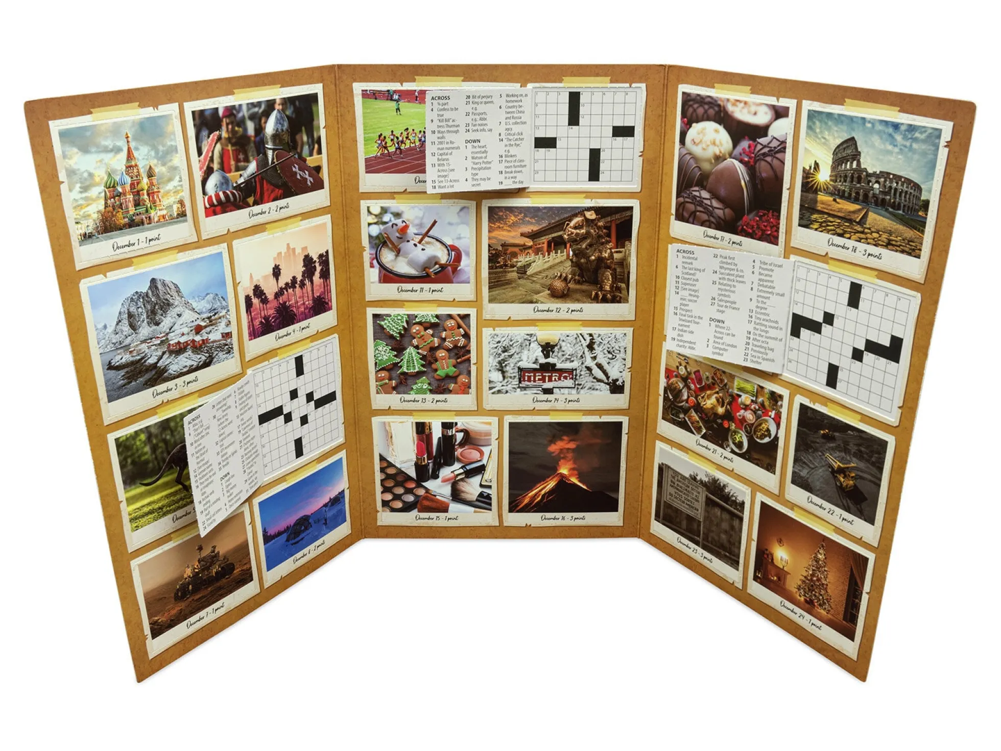 Adventskalender Für Kreuzworträtselfans (Englisch)
