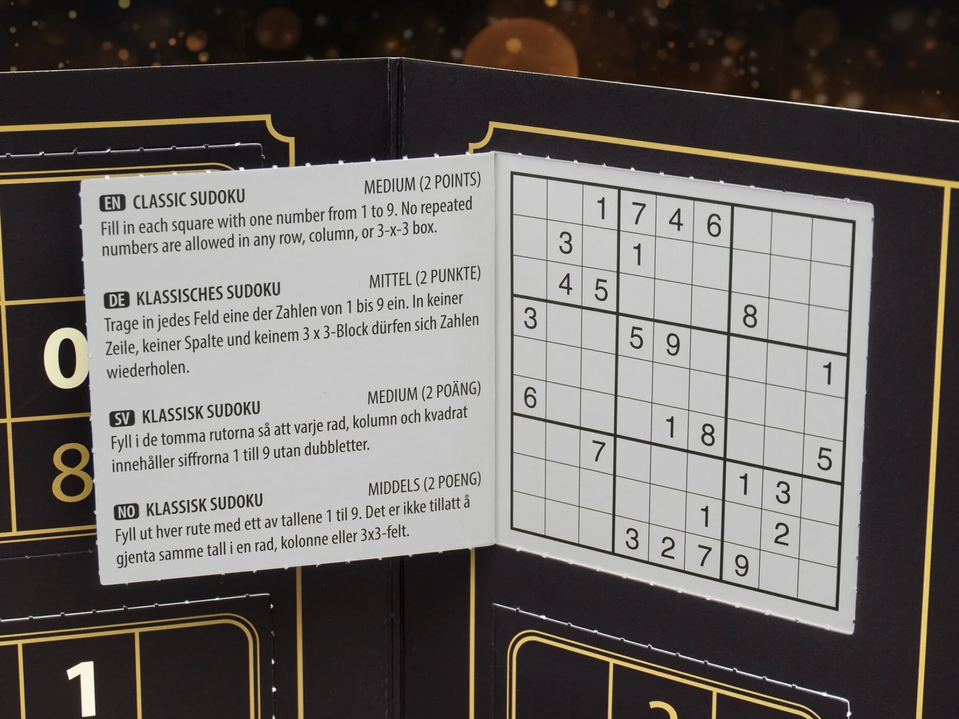 Adventskalender für Sudoku-Liebhaber