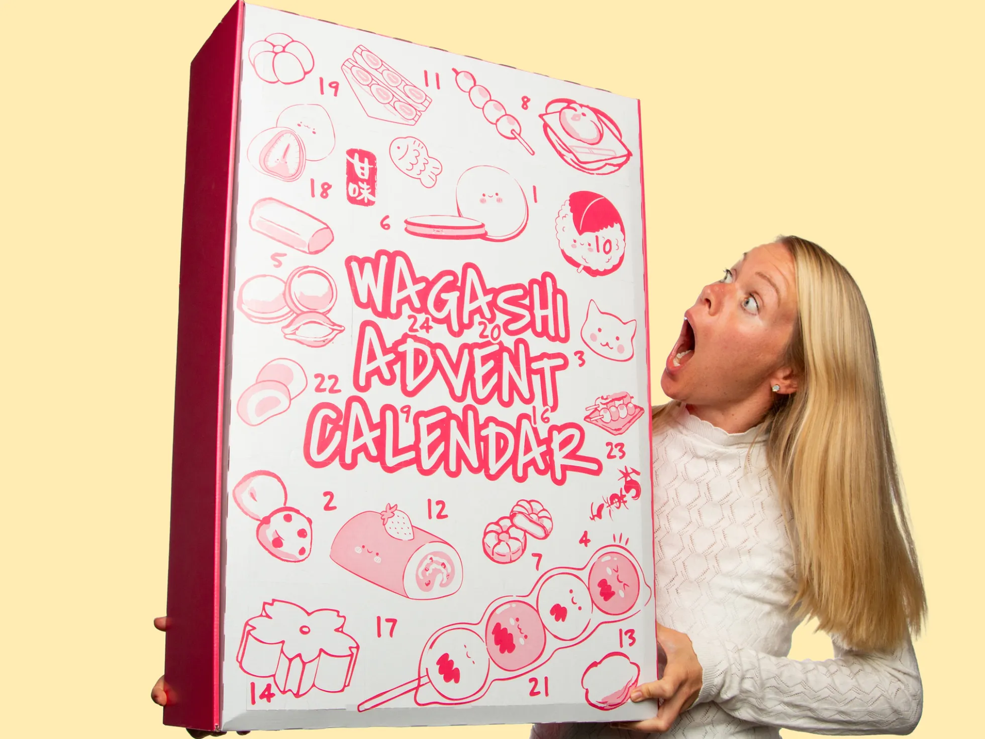 Adventskalender mit Asiatischen Snacks