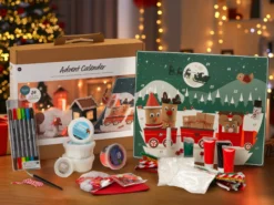 Adventskalender mit Bastelspaß: Recycling