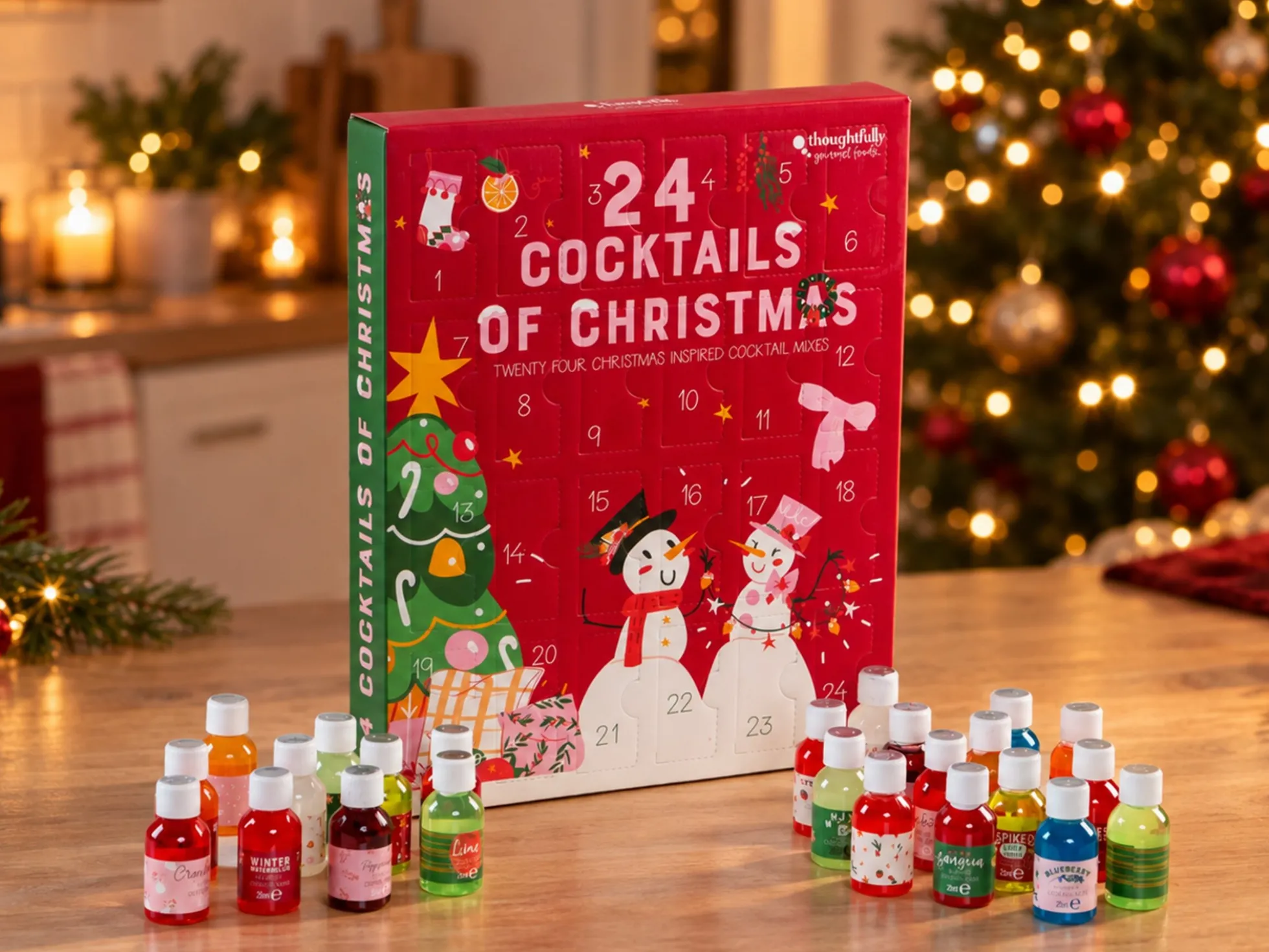 Adventskalender mit Drinkmixes von Thoughtfully