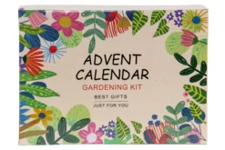 Adventskalender mit Gartengeräten