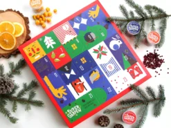 Adventskalender mit gefriergetrockneten Früchten, Beeren & Gemüse