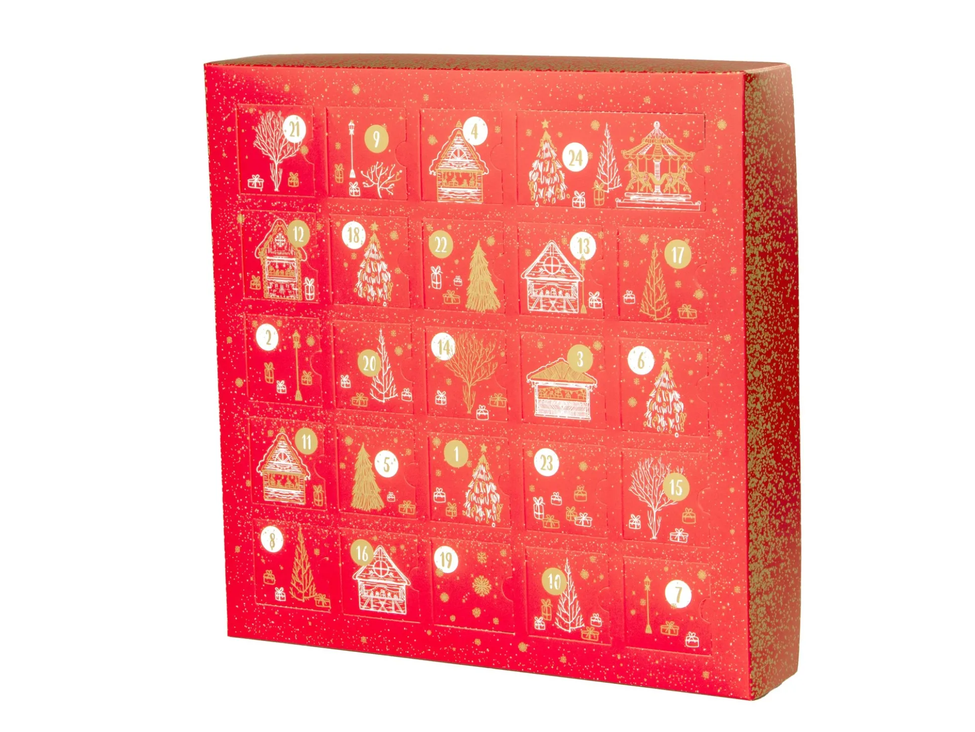 Adventskalender mit Kaffeekapseln