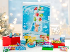 Adventskalender mit Kaugummi