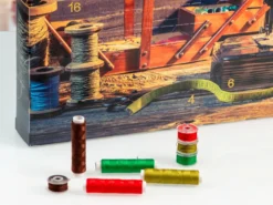 Adventskalender mit Nähzubehör