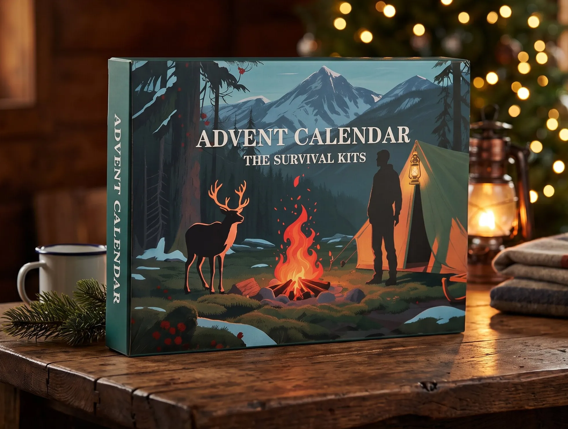 Adventskalender mit Survival-Kit