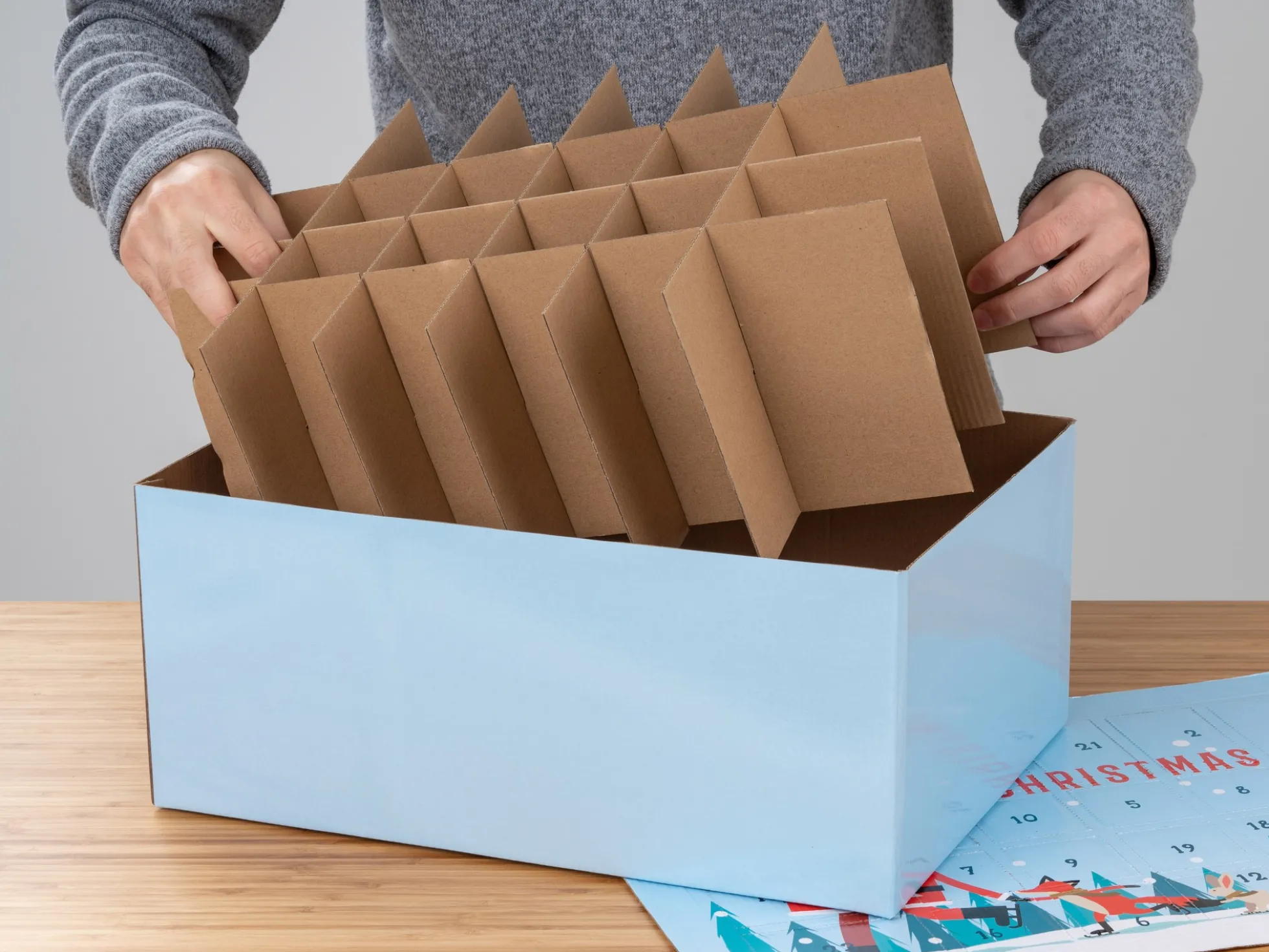 Adventskalender zum selbst Befüllen
