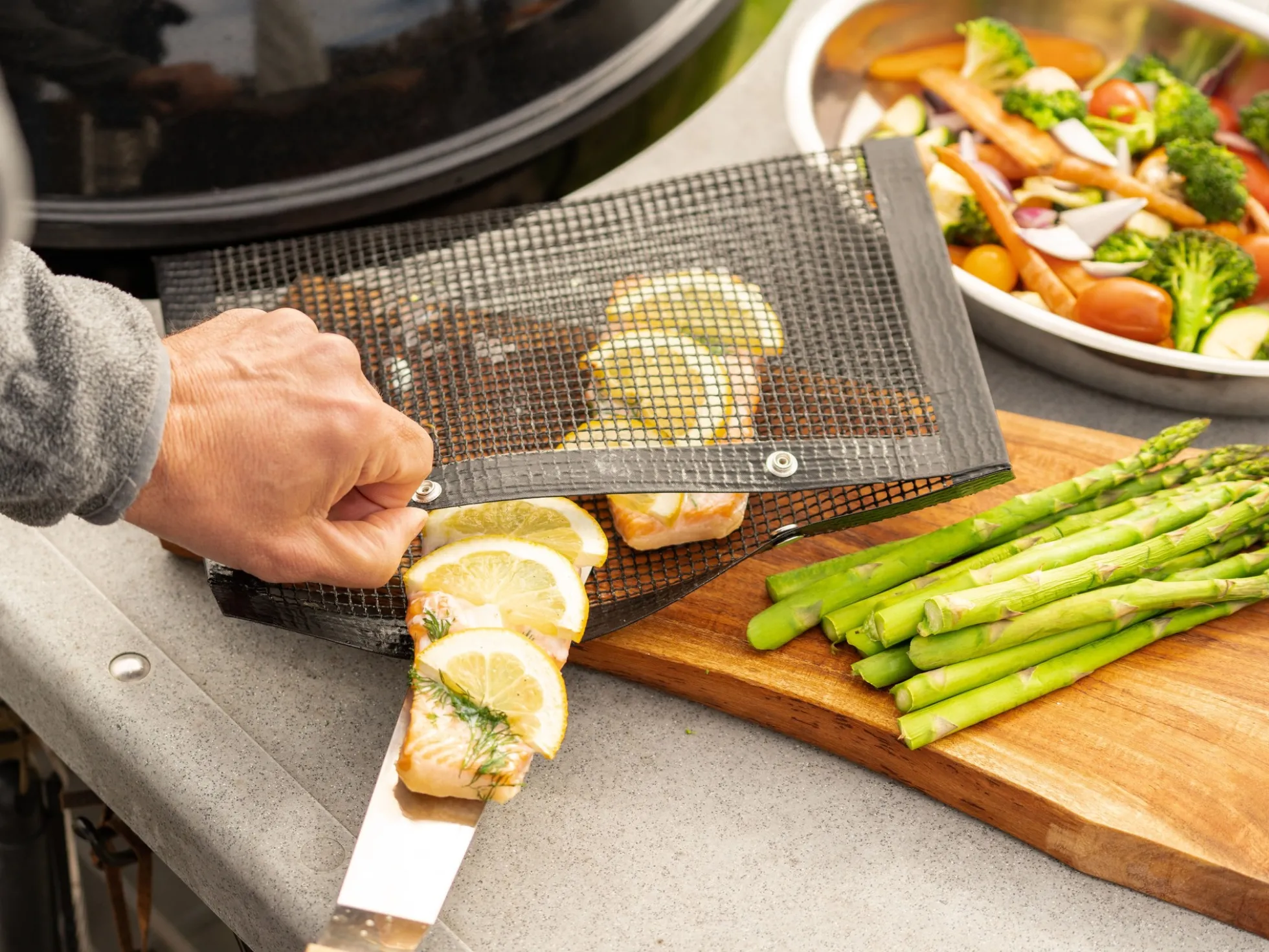 Antihaft-Grillbeutel 2-er Pack - KitchPro