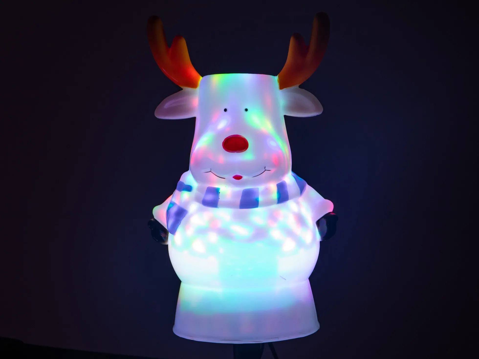 Außenbeleuchtung Mit Weihnachtsfiguren