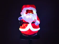 Außenbeleuchtung Mit Weihnachtsfiguren