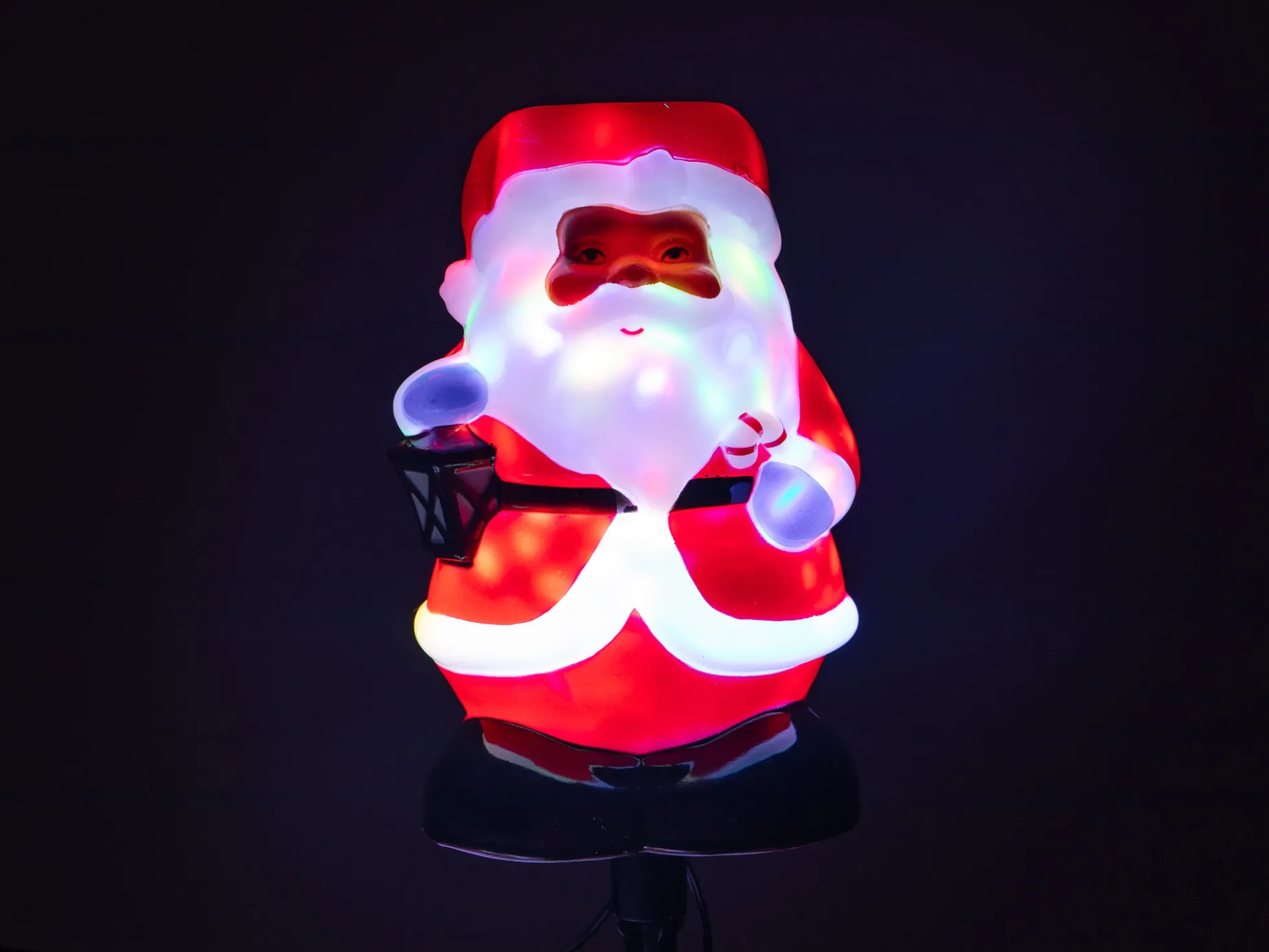 Außenbeleuchtung Mit Weihnachtsfiguren