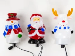 Außenbeleuchtung Mit Weihnachtsfiguren