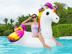 Aufblasbare Badematratze Einhorn - Bestway