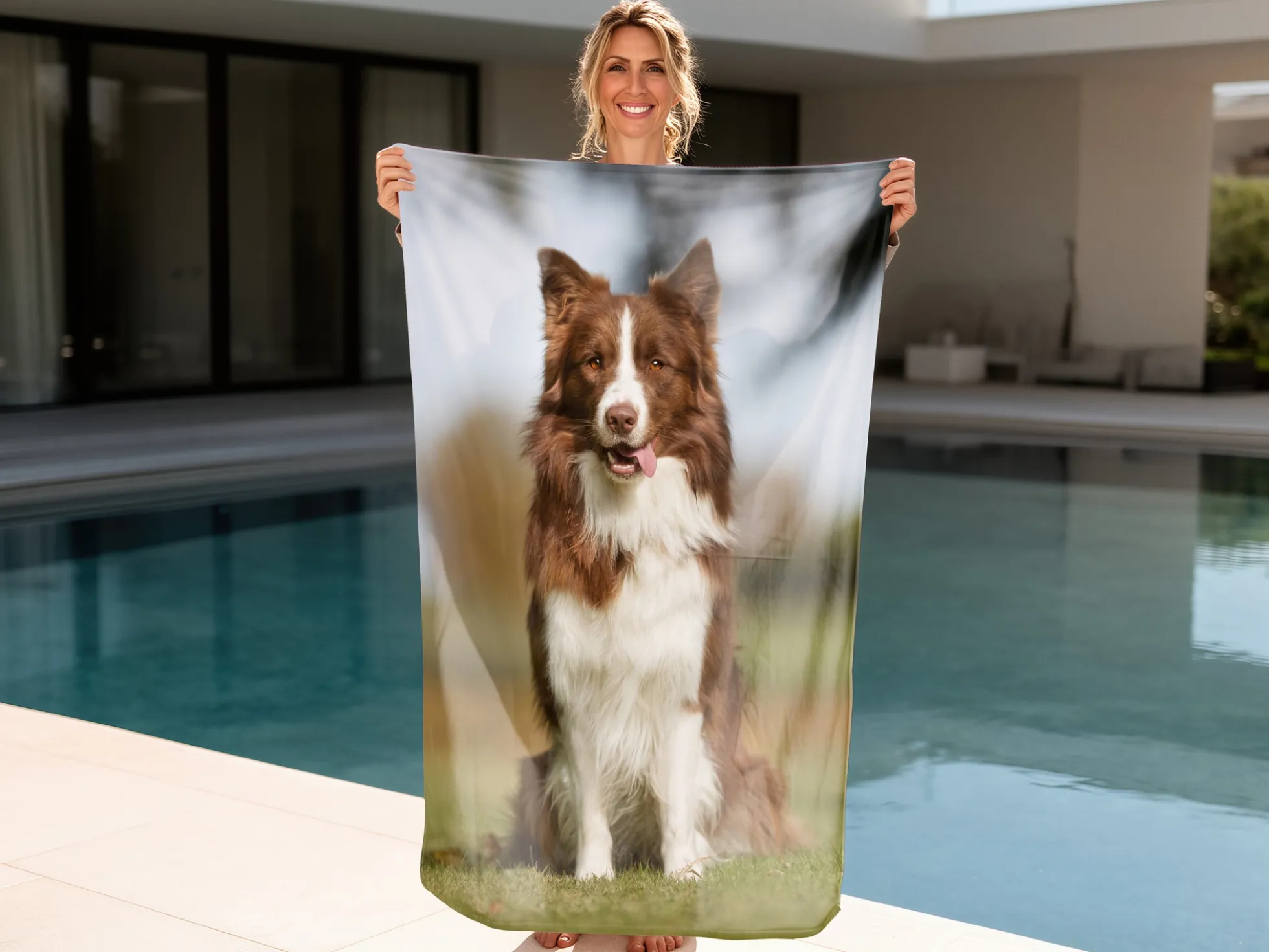 Badetuch mit eigenem Foto