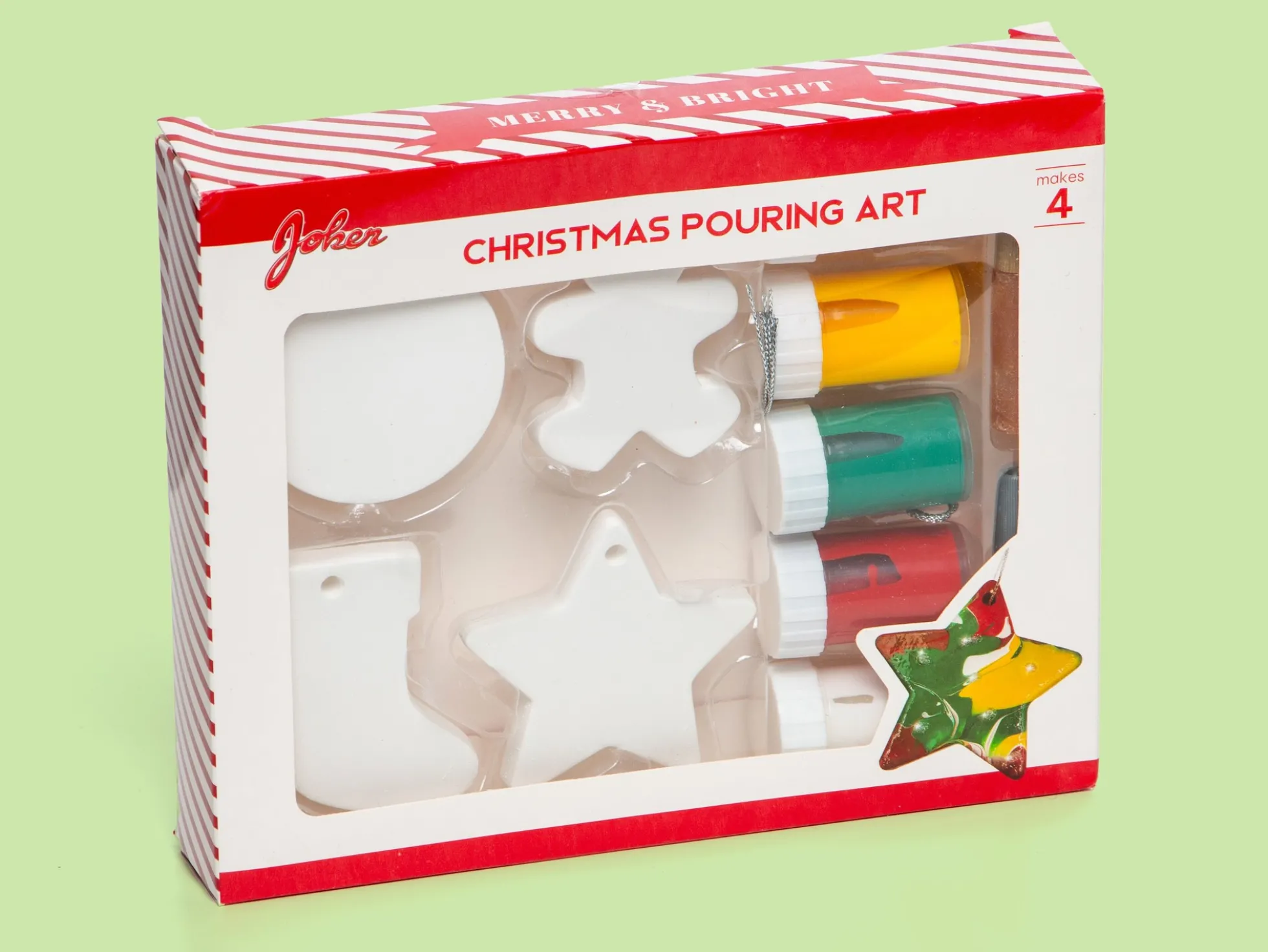 Bastelset Hängender Weihnachtsbaumschmuck