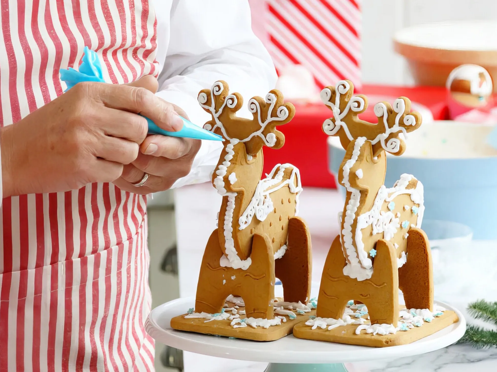 Bausatz Lebkuchen-Rentiere - The Treat Kitchen
