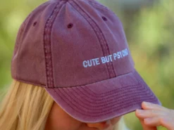 Bestickte Cap – Eigener Text