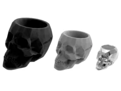 Blumentopf Totenkopf
