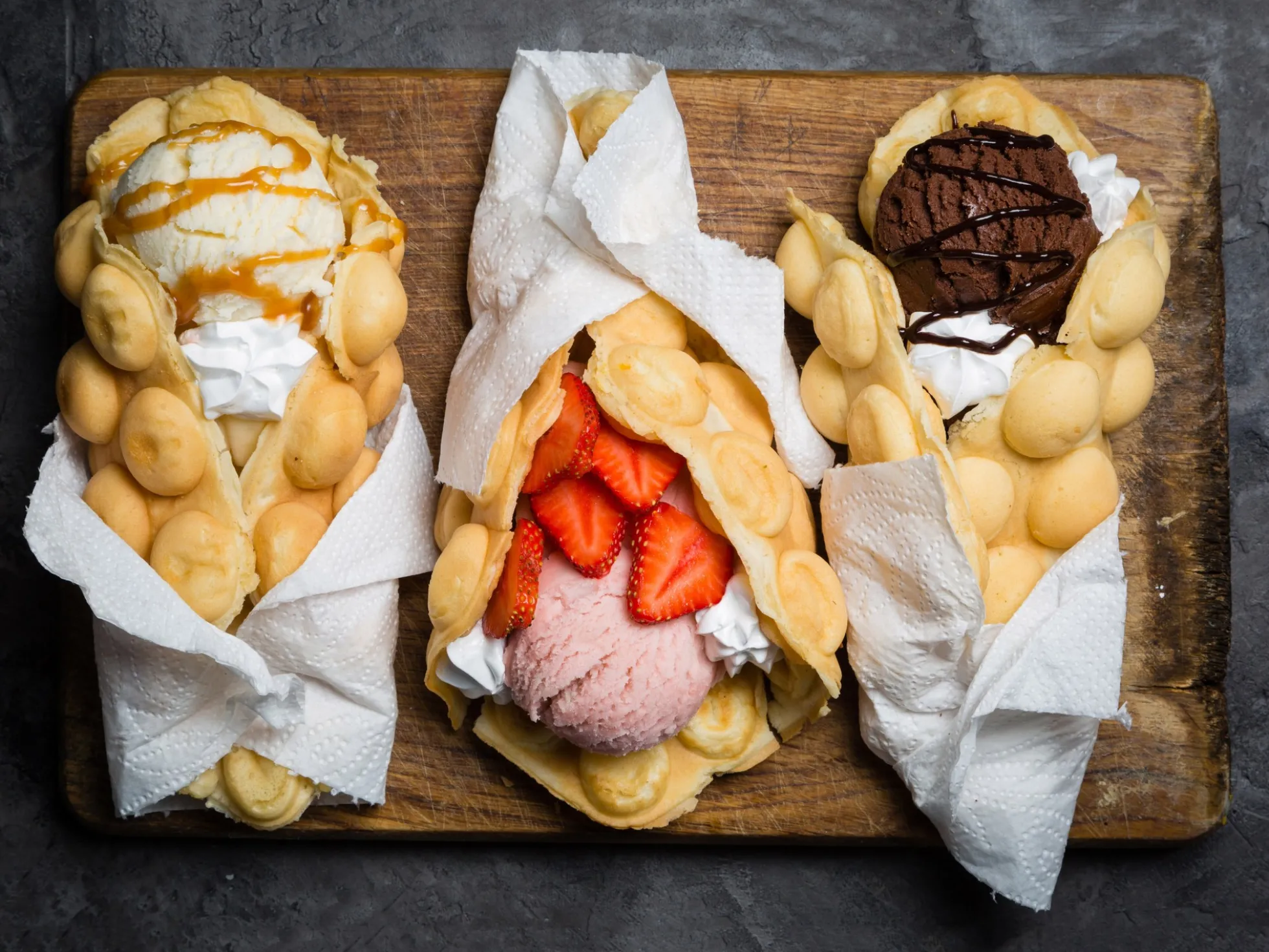 Bubble Waffles Waffeleisen - KitchPro