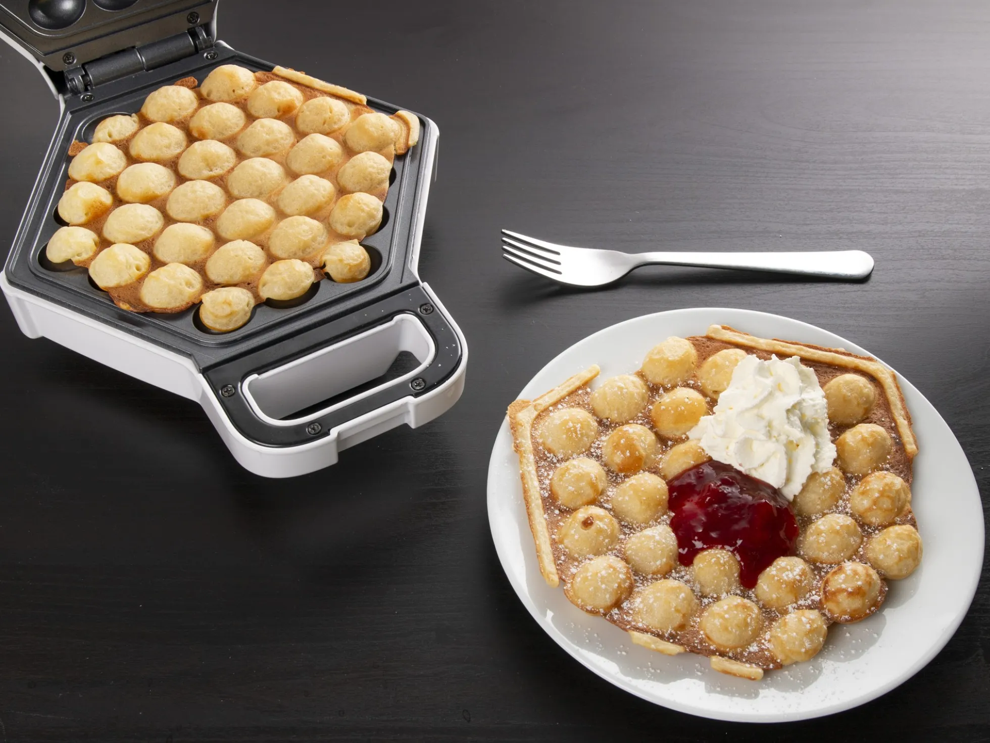 Bubble Waffles Waffeleisen - KitchPro