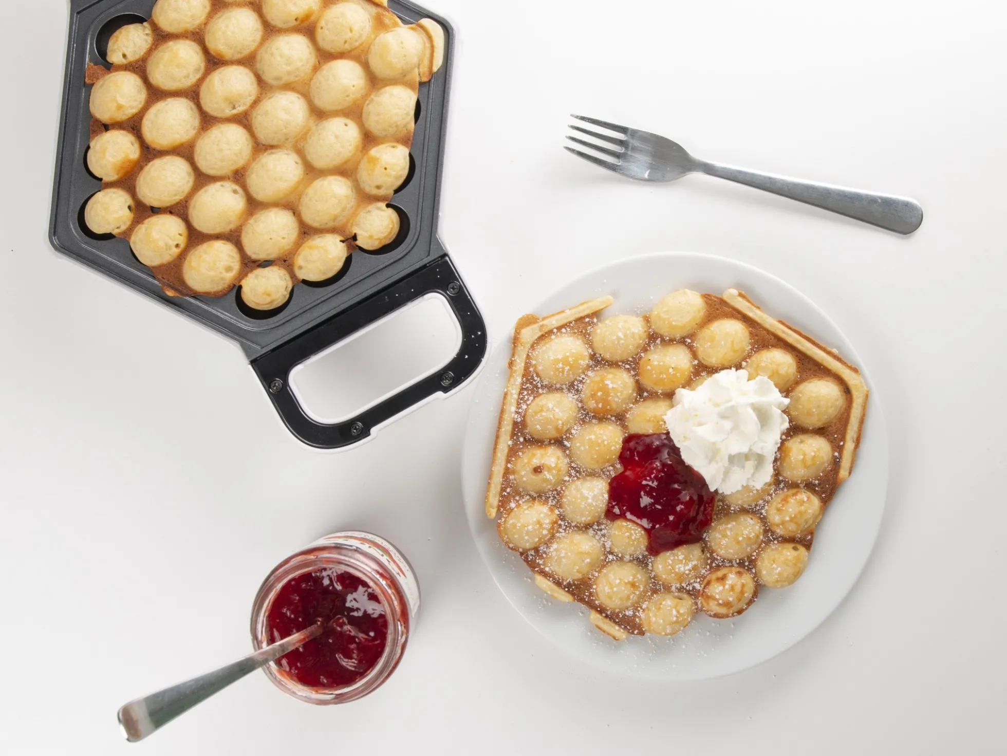 Bubble Waffles Waffeleisen - KitchPro
