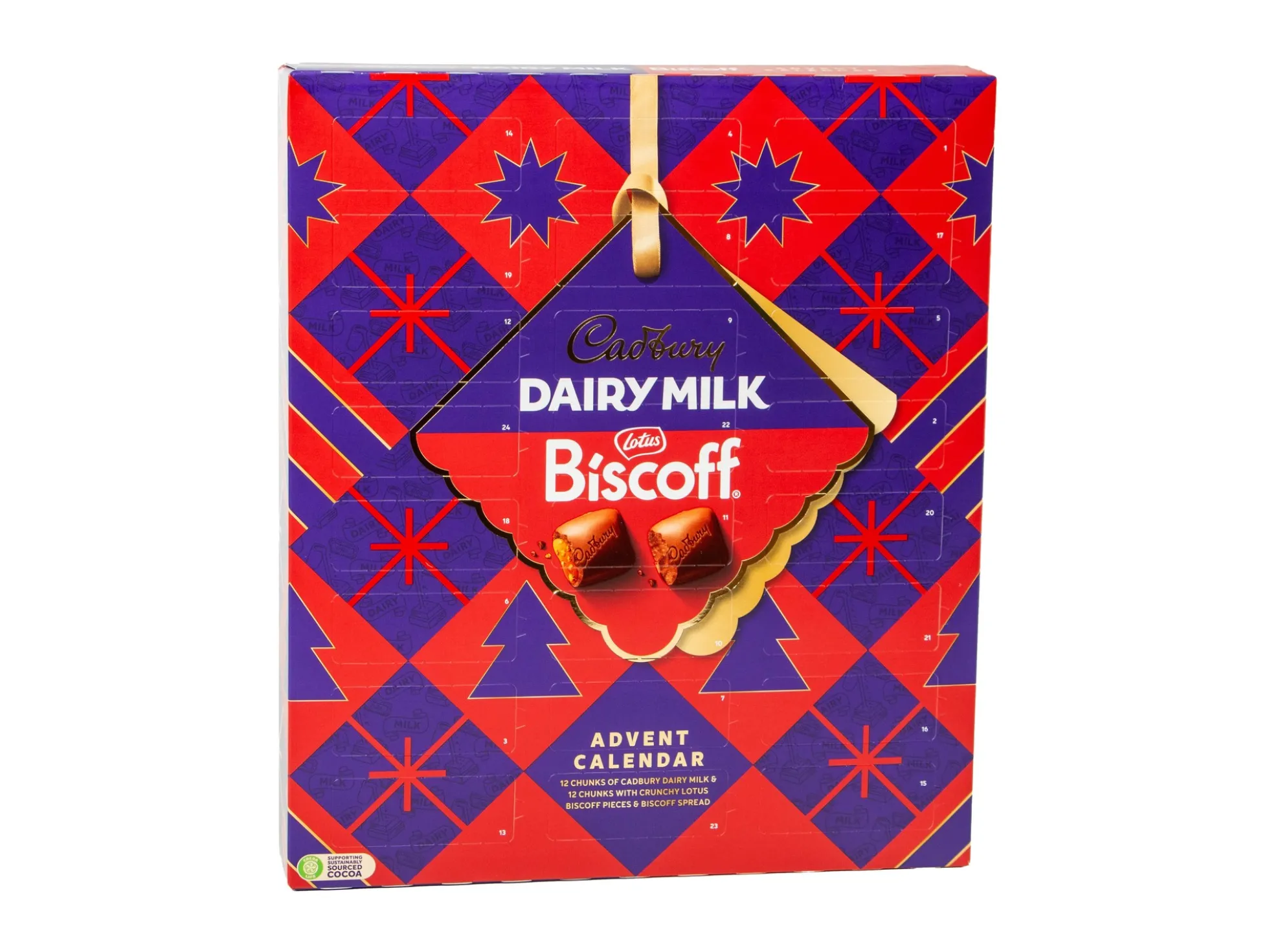 Cadbury Dairy Milk Biscoff Adventskalender