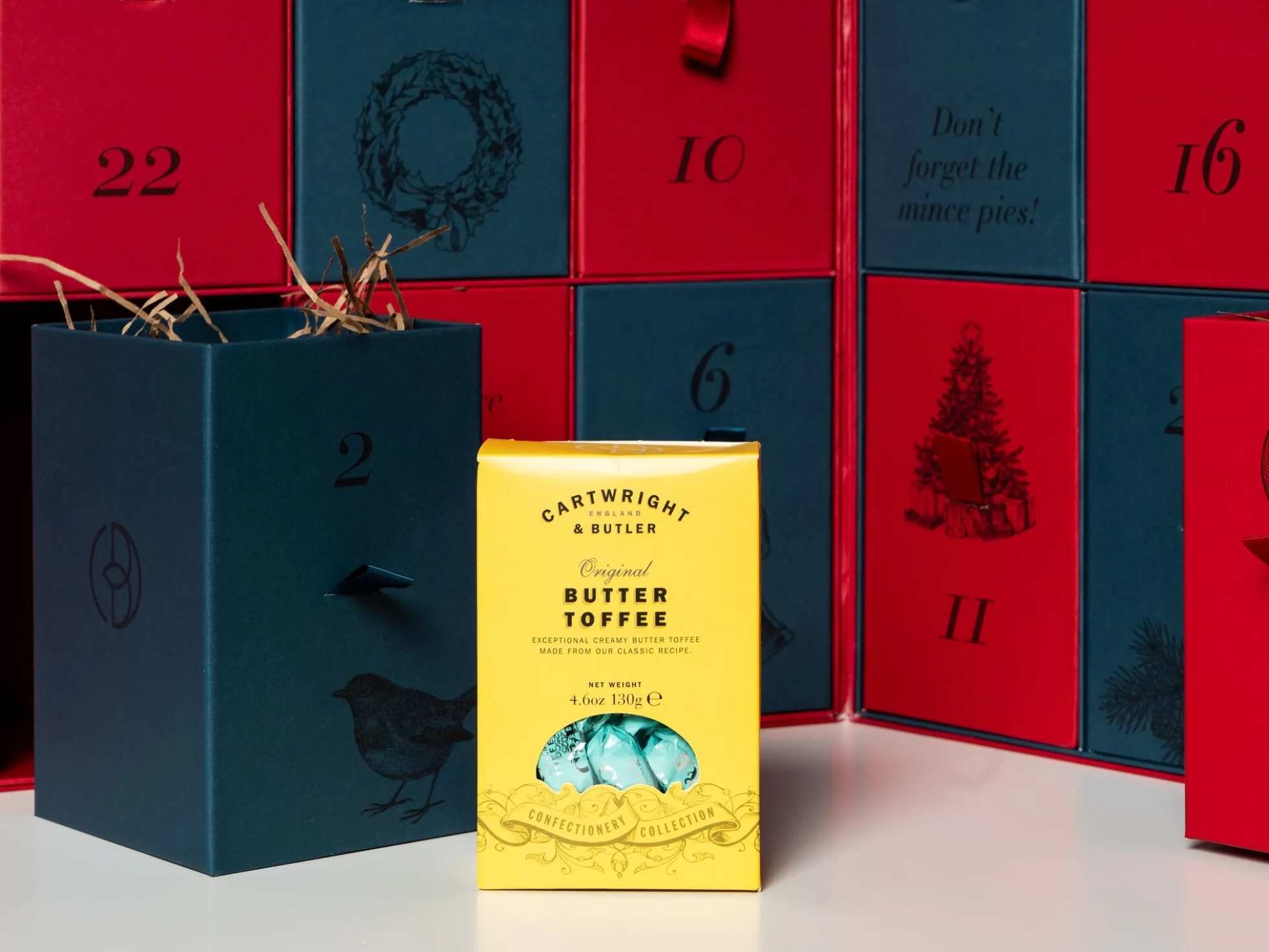 Cartwright & Butler Luxus-Adventskalender mit Delikatessen