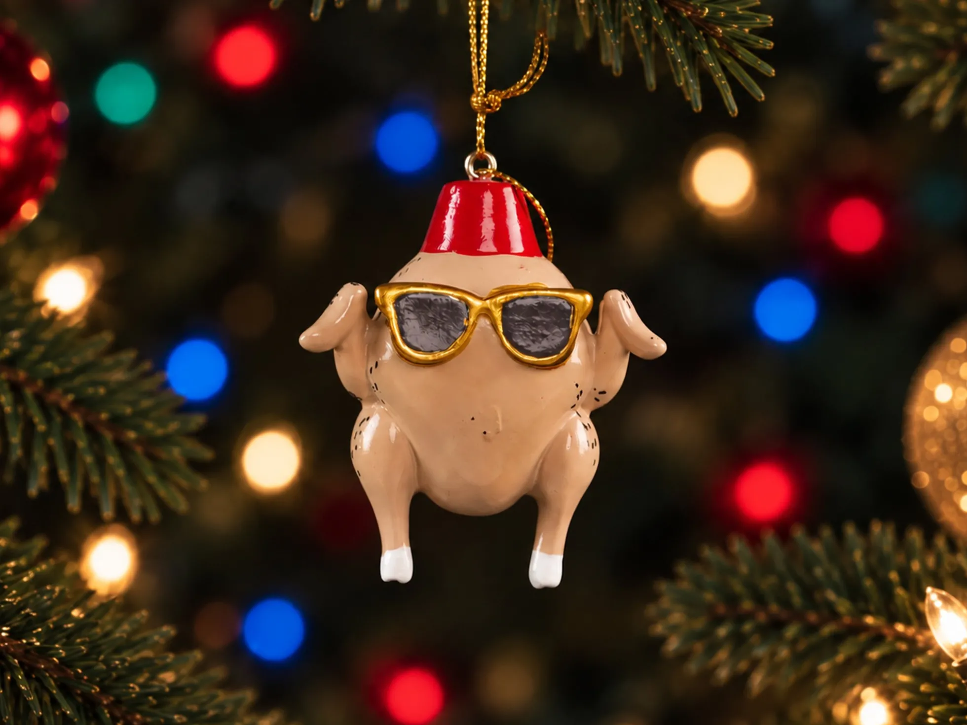 Christbaumschmuck Friends - Truthahn
