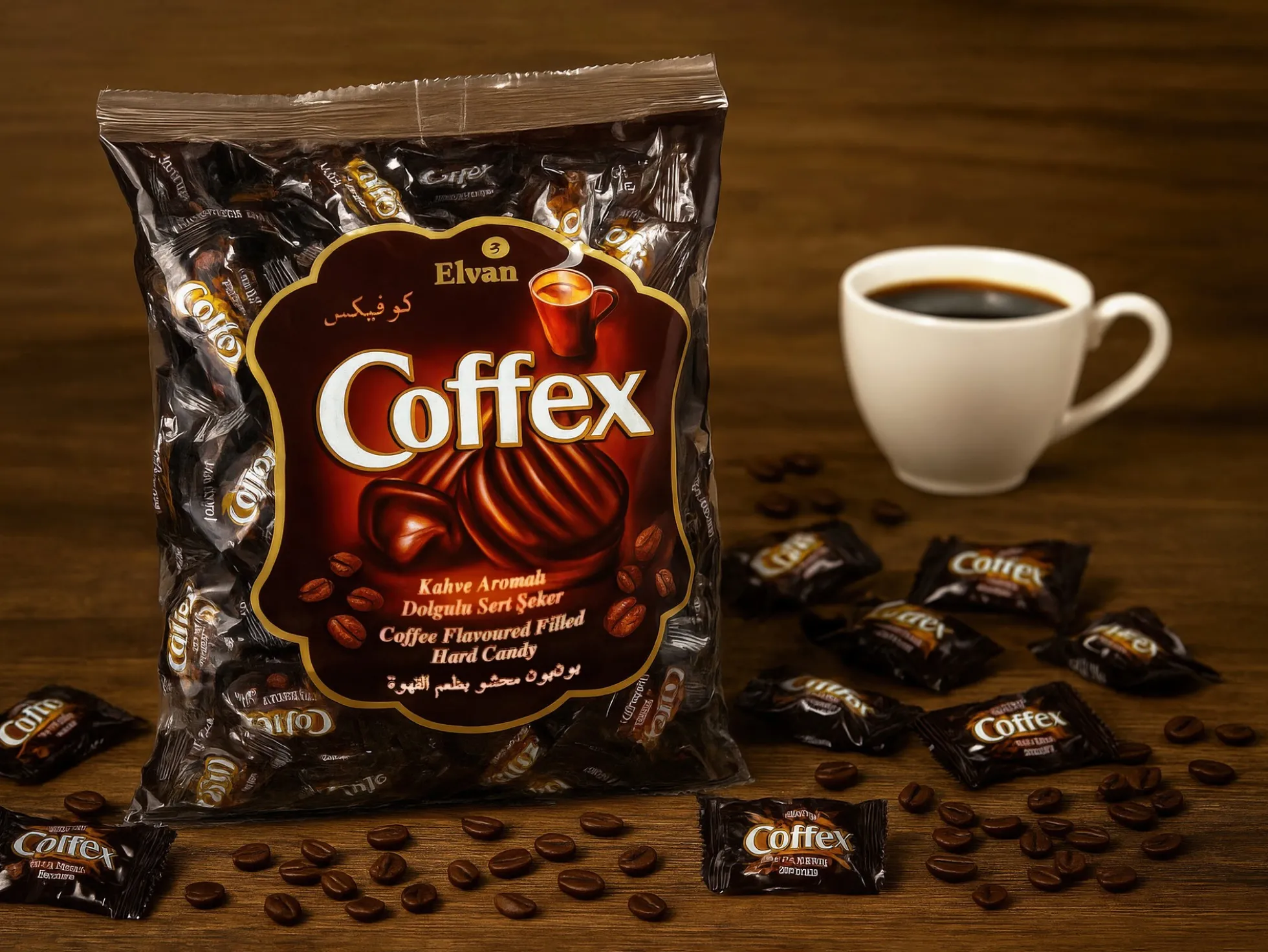Coffex Kaffee-Kaubonbons 800 g