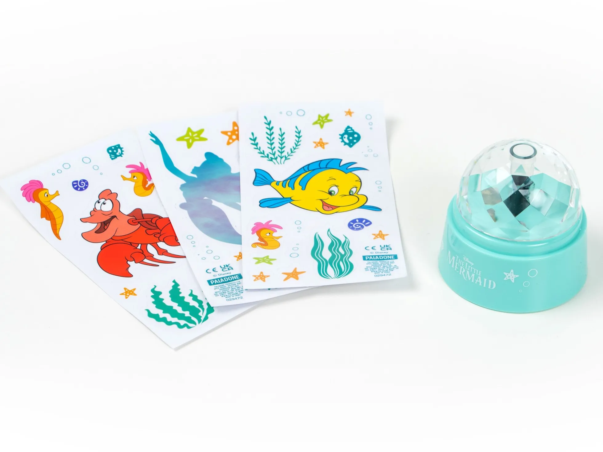 Die-kleine-Meerjungfrau-Lampe Mit Stickern