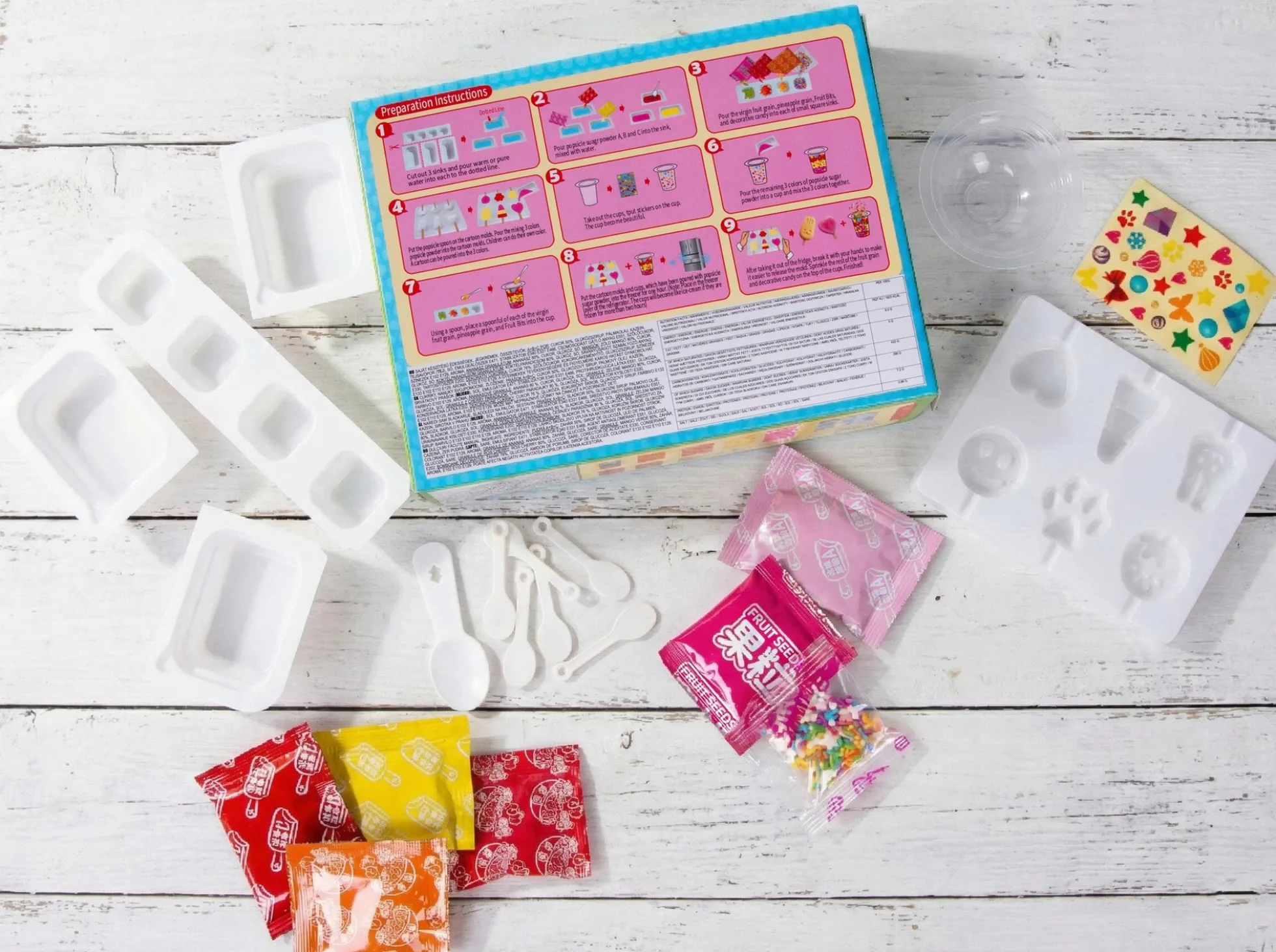 DIY Candy Popsicles