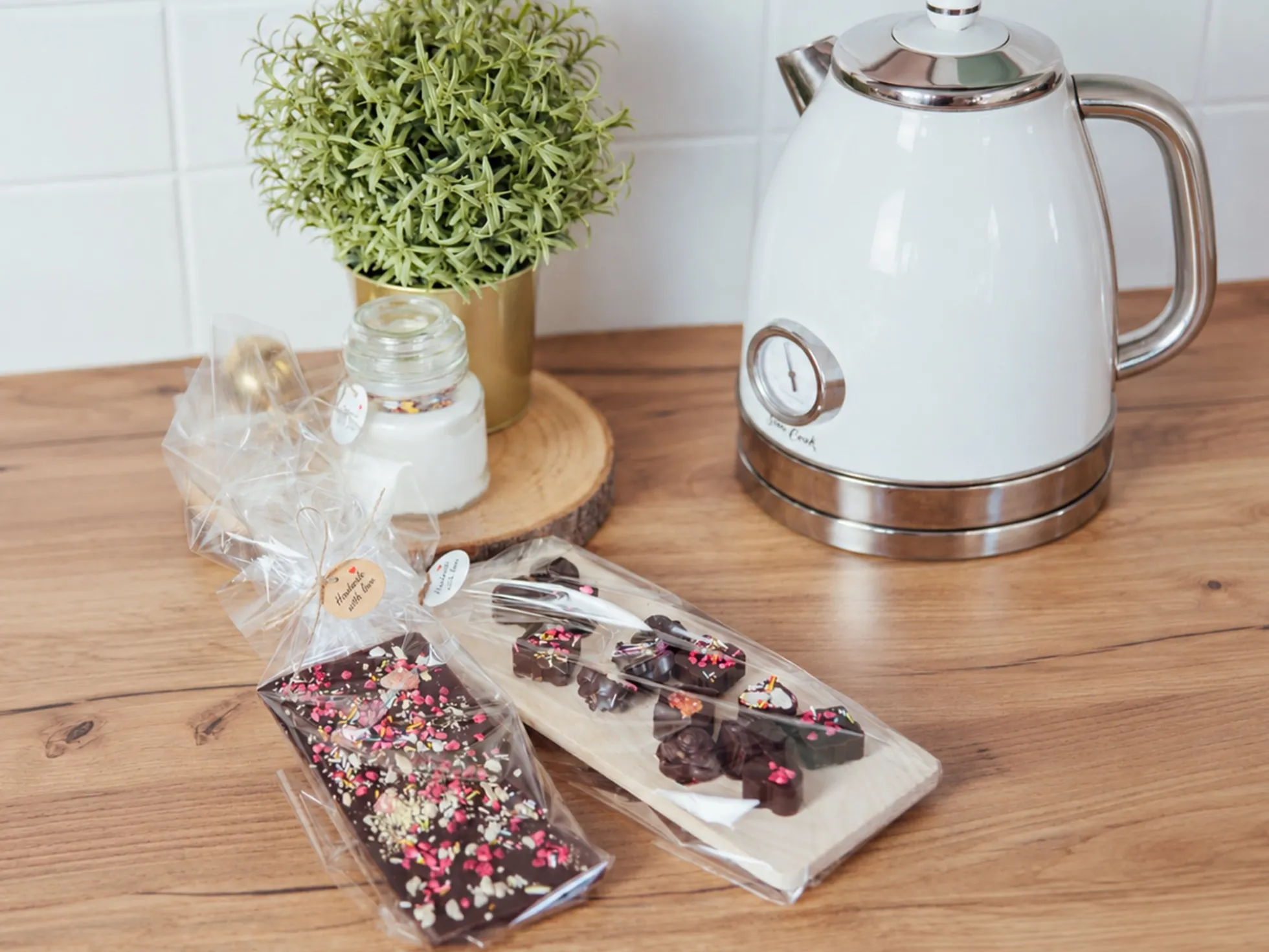 DIY-Set für Schokoladenpralinen