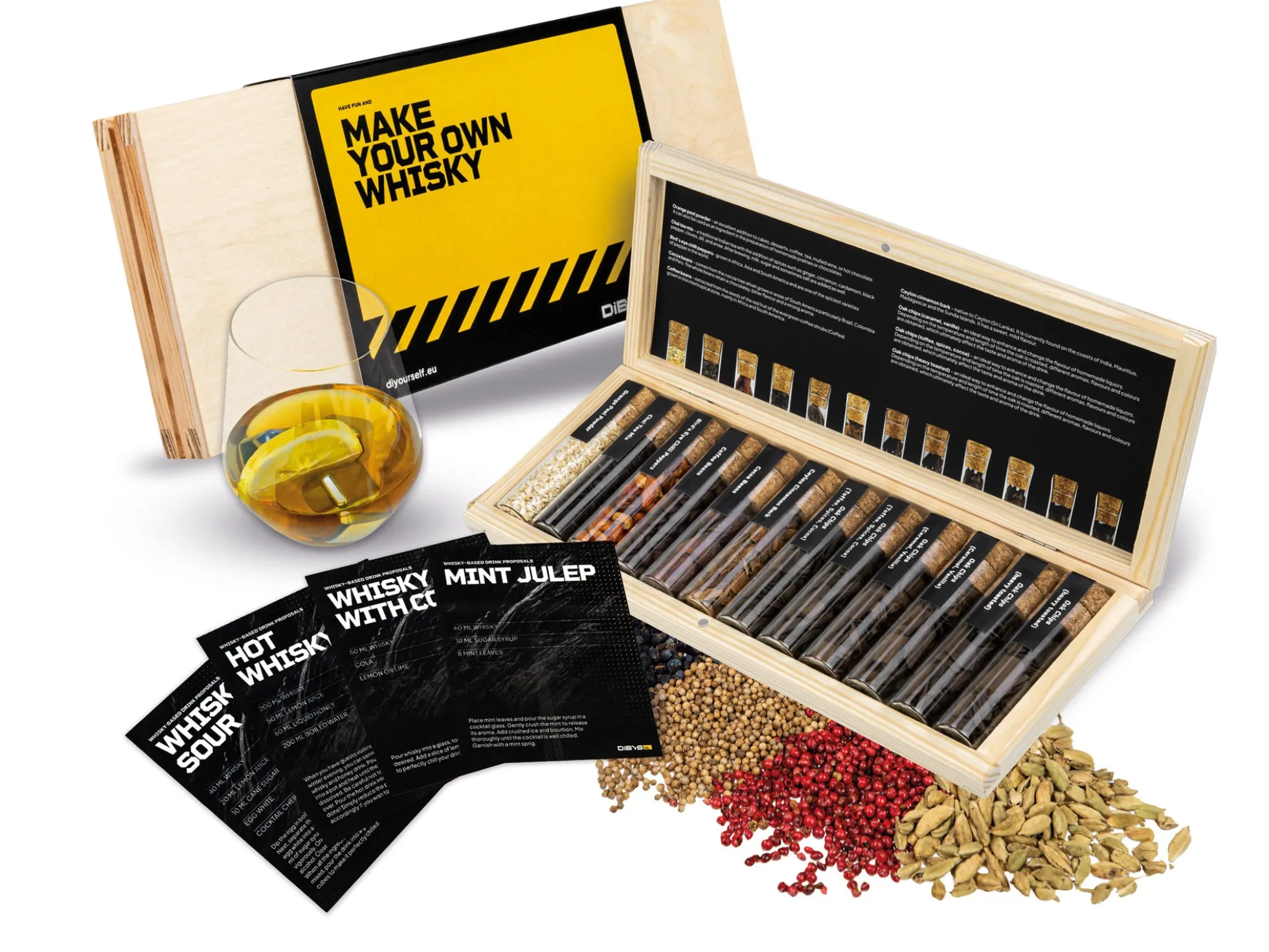 DIY Whisky Geschenkbox