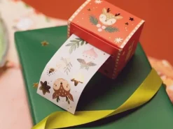 Etiketten und Aufkleber für Weihnachten