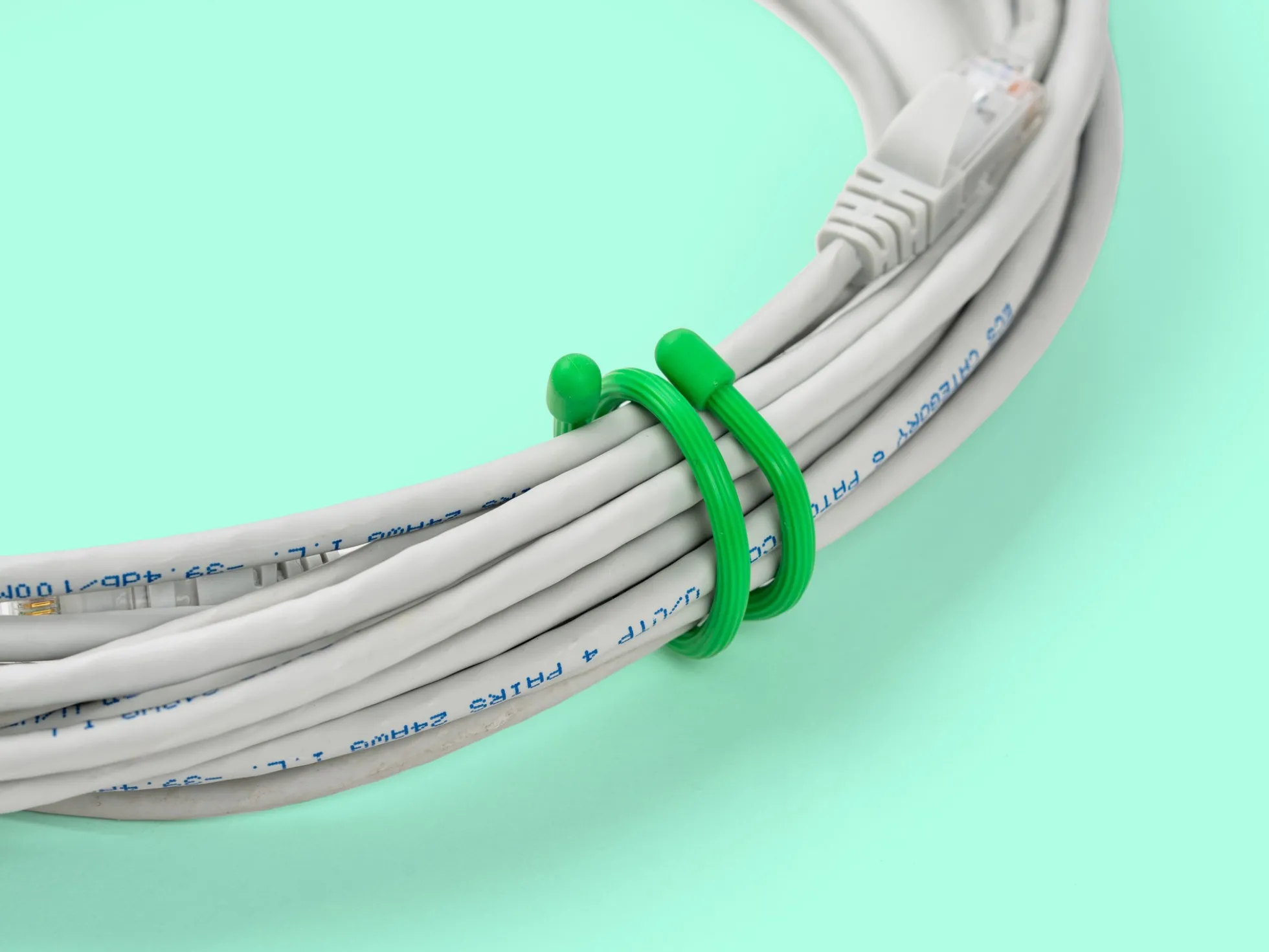 Flexible Kabelbinder Aus Silikon 8er-Pack