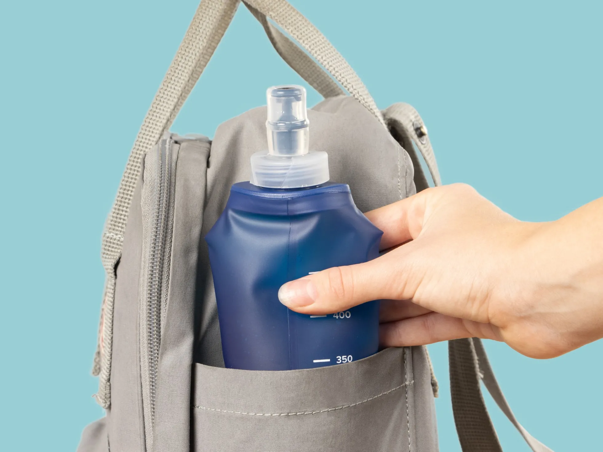 Flexible Wasserflasche