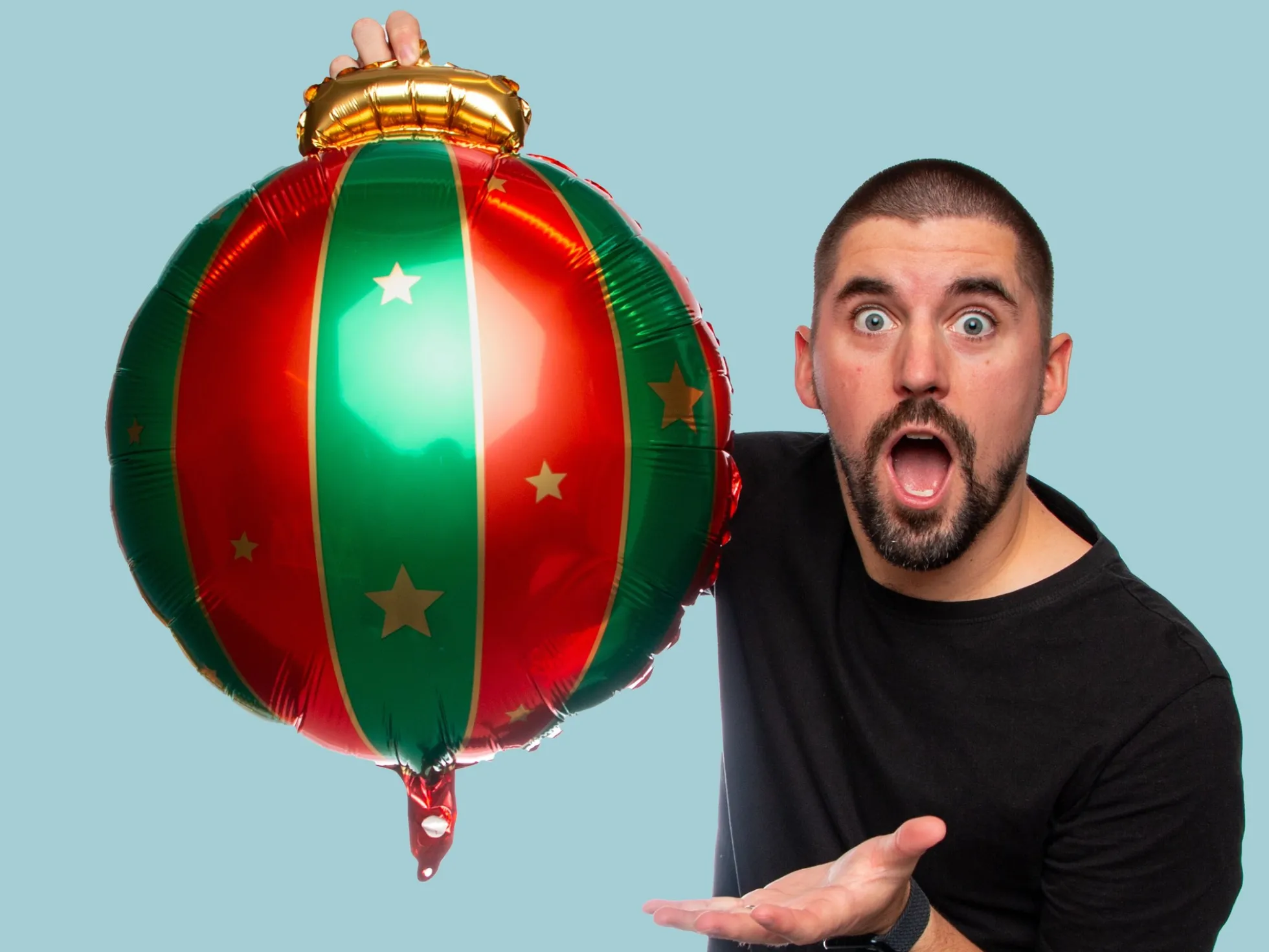 Folienballon Christbaumkugel