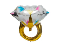 Folienballon Diamantring