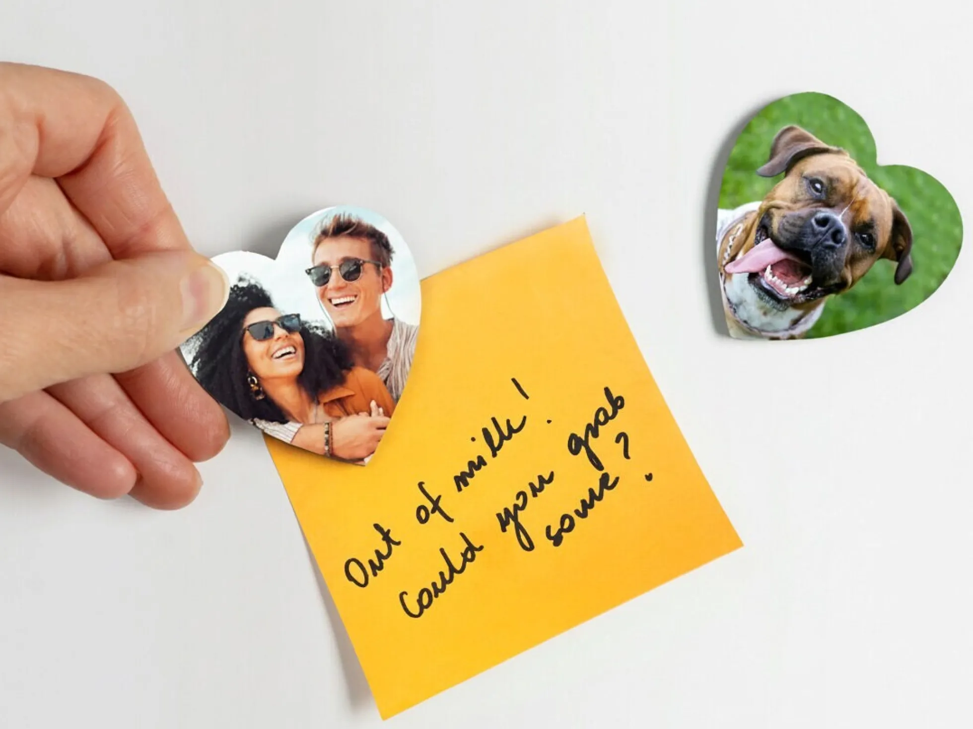 Fotomagnete 4er-Pack – Herz