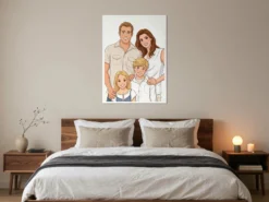 Fotoposter mit KI Druck