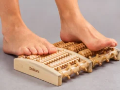 Fußmassageroller aus Holz - Zenkuru