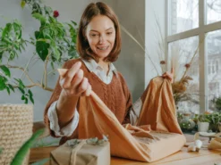 Furoshiki-Wickelstoff - Klein