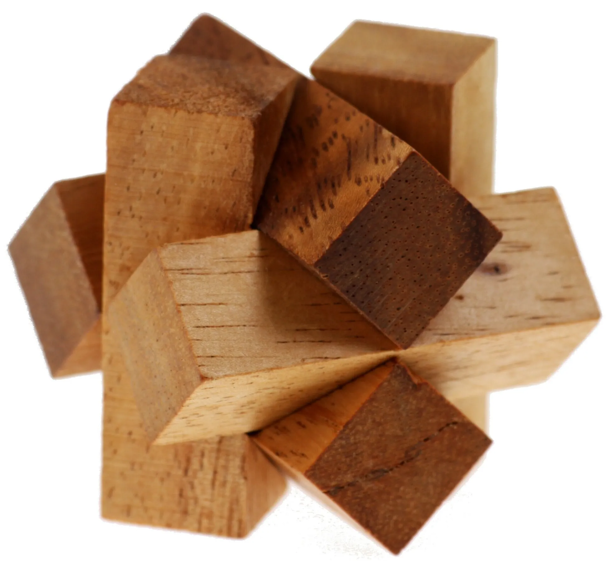 Geduldsspiele aus Holz