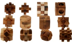 Geduldsspiele aus Holz