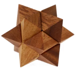 Geduldsspiele aus Holz