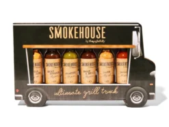 Geschenkbox Grill Truck mit Grillgewürzen & scharfen Soßen – Thoughtfully