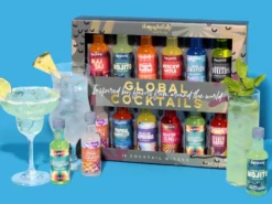 Geschenkbox mit Drinkmixern: Global Cocktails – Thoughtfully