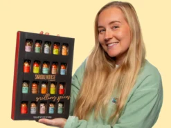 Geschenkbox mit Grillgewürzen - Thoughtfully